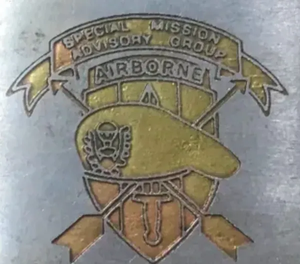 Vietnam War- Special Mission Advisory Group Airborne Zippo Lighter