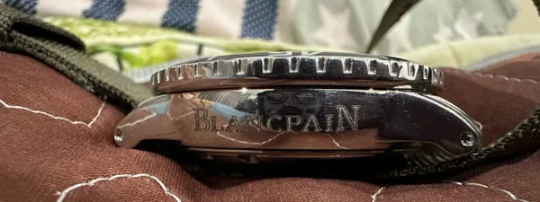 Reproduction US Military FIfty Fathoms BLANCPAIN AQUA LUNG WristWatch ( Black Dial)