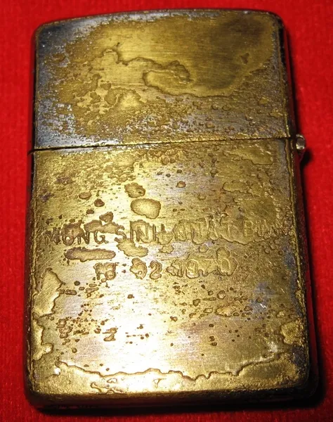 VietNam Militaria Colonel "Pham Van Buu" Zippo Lighters 1970 His Birthday Presented