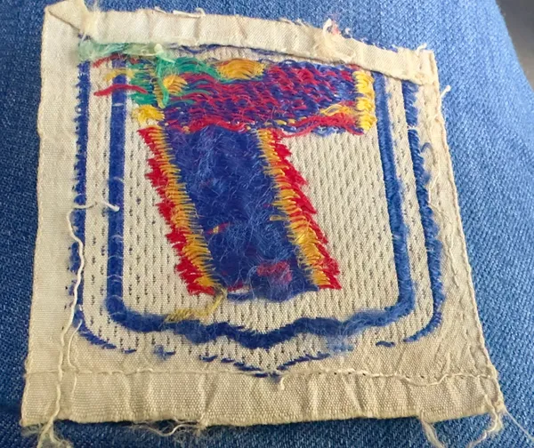 Arvn South Vietnamese Advisors 7th Infantry Division Silk Woven Patches