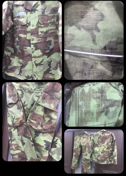 South Vietnamese "Ly Ban " 2nd Ranger Group BDQ Uniforms Rare Size A5Q5