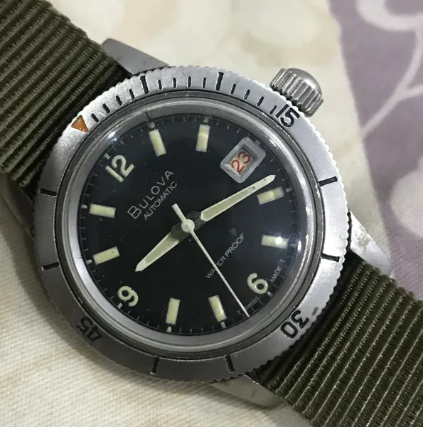 Vintage US Military Bulova Automatic WaterProof Watches