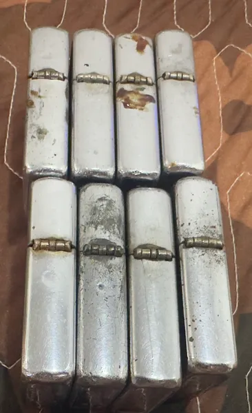Vietnam War - Mickey Full Color Zippo Lighter Collectibles 8pcs