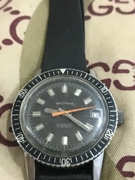 Vintage 1950'Waltham Incabloc Wristwatches