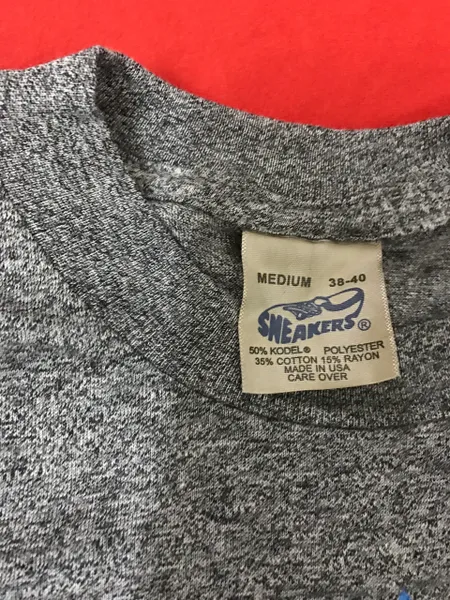 VINTAGE CAMEL 75th Birthday "75 Years and Still Smokin" ORIGINAL 80'S TRI-BLEND T-SHIRT SIZE - MEDIUM 38 - 40