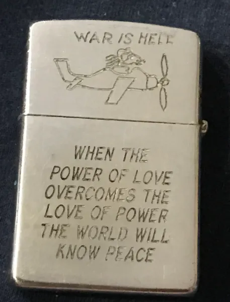 Vietnam War- NOEl 69 (Merry Christmas) War is hell Zippo Lighter