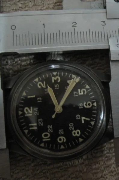 Original US Military GG-W-113 Wristwatch Ser#17362 August 1969 