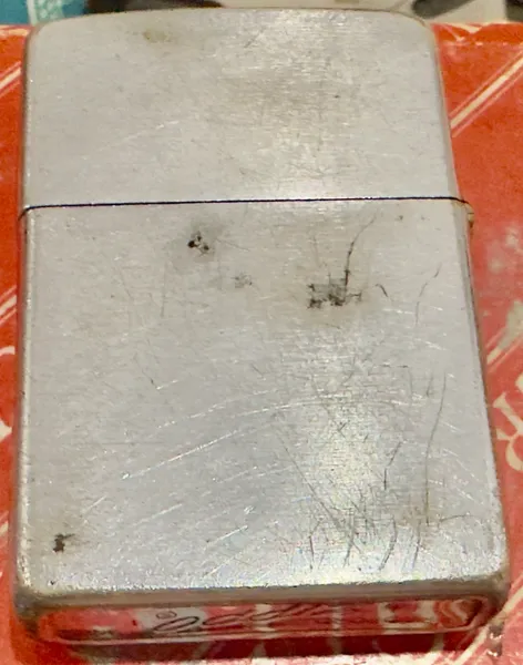 Vietnam War -US Military South Vietnam Periods of The President “ Nguyen Van Thieu “ Gift & Signed for Thieu Zippo Lighter