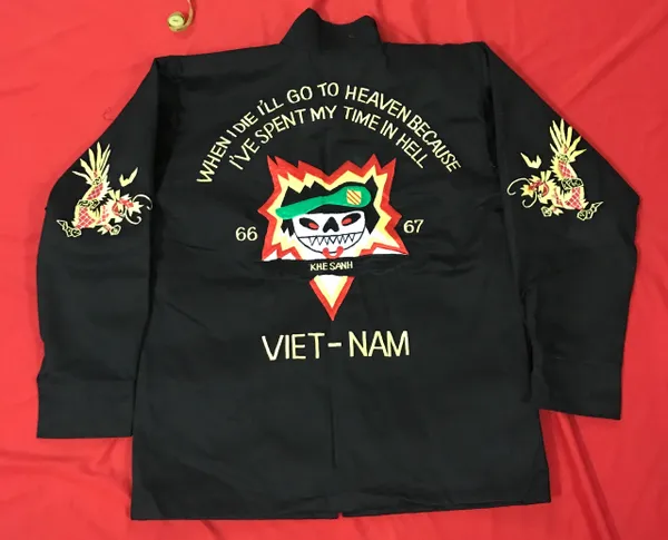Vietnam War - Fashion Military MACV Souvernir Jacket
