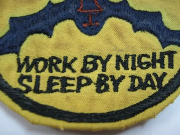 Vintage US AIRFOCE PATCH 240TH AHC NIGHT MAINT