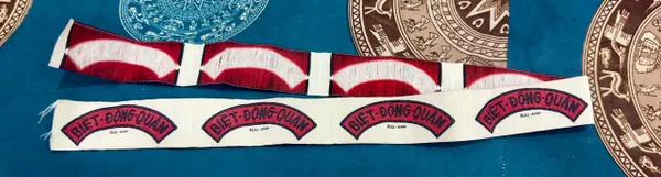 Lot of 10 pcs - Ranger BDQ Silk Bevo Patches