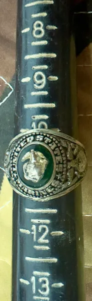 Vietnam War - US Military US Paratrooper Silver 92,5 % Ring