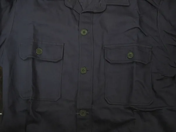National Police Officers in blue fatigues, circa 1960s Shirt