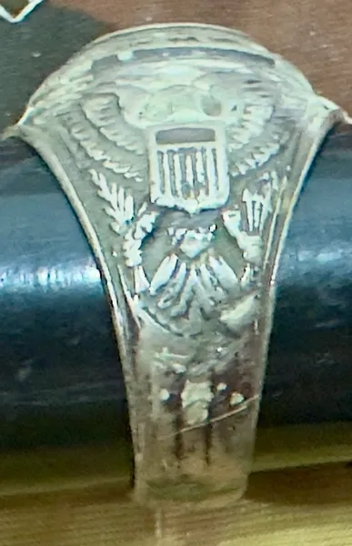 Vietnam War - US Military US Paratrooper Silver 92,5 % Ring