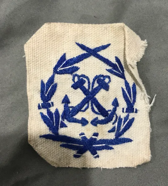 Original RVN Navy White Patches in Vietnam War(1958-1960s