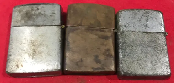 Vietnam War - US Military USN Lighters (3pcs)