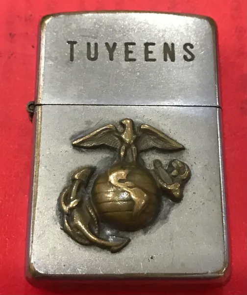 Vietnam War - US Marine Corps " Tuyeens" Zippo Lighter