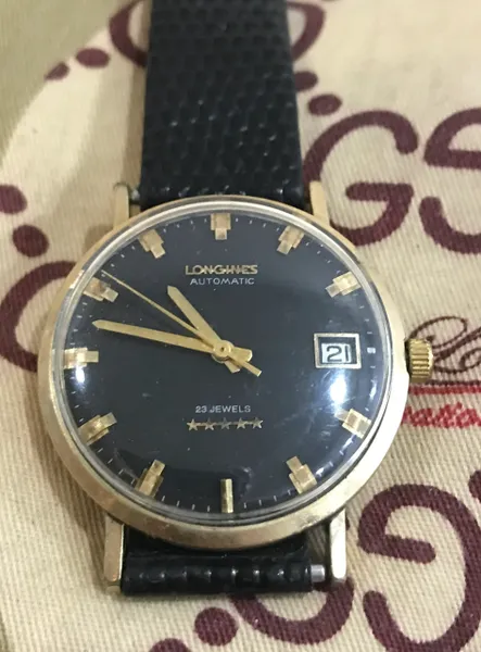 Vintage Longines Automatic 23 Jewels 5 Stars Wristwatches