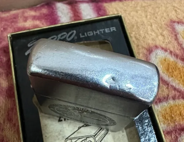 Vietnam War- Marines USS CANBERRA CAG-2 South Vietnam Navy Zippo Lighter