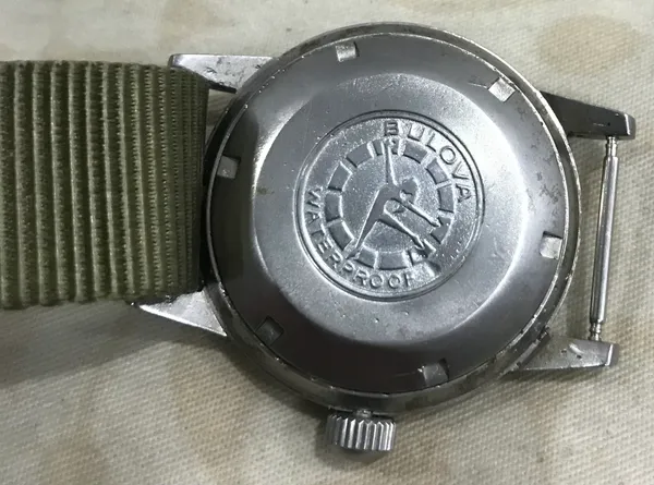 Vintage US Military Bulova Automatic WaterProof Watches