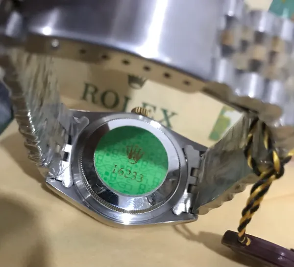 Reproduction Rolex Datejust Factory White Diamond Dial Fluted Bezel SS Watches