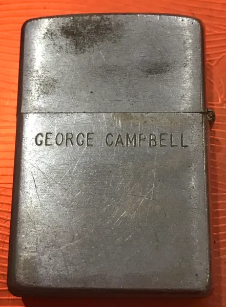 Vietnam War- Paper makers NW 1898 George Campbell Zippo Lighter