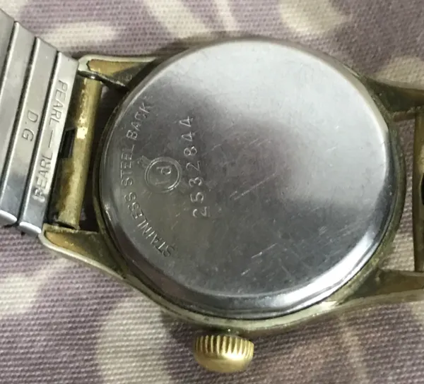 Vintage US Military Gold Plate Watches (Glass Broken)