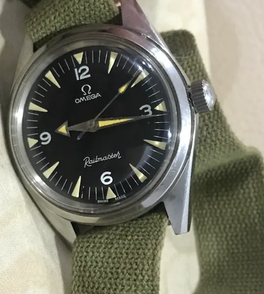 Vintage 1957 Omega RailMaster Watches