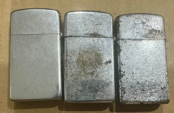 Vietnam War -US Military Eagle Above The Best & Freedom Mare Island & USS County LST 846 Zippo Lighter Mini (3pcs)