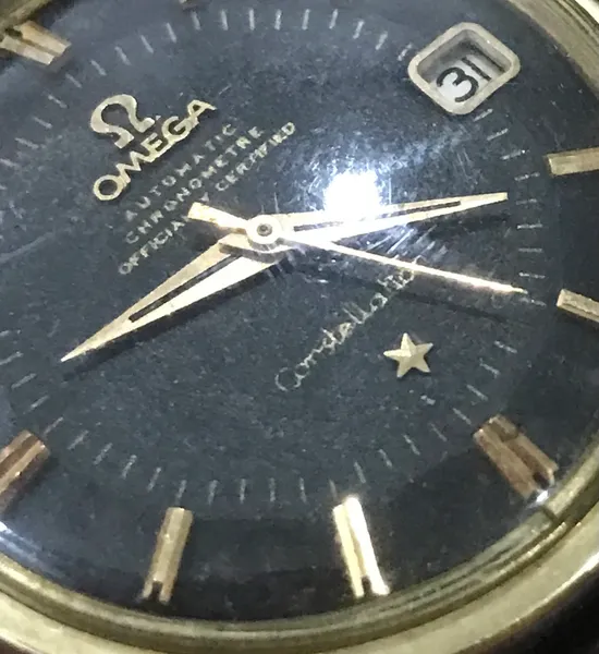 Vintage 1950-60s Omega Automatic Chronometre Officially Certificated * Constellation Gold/Steel Watches