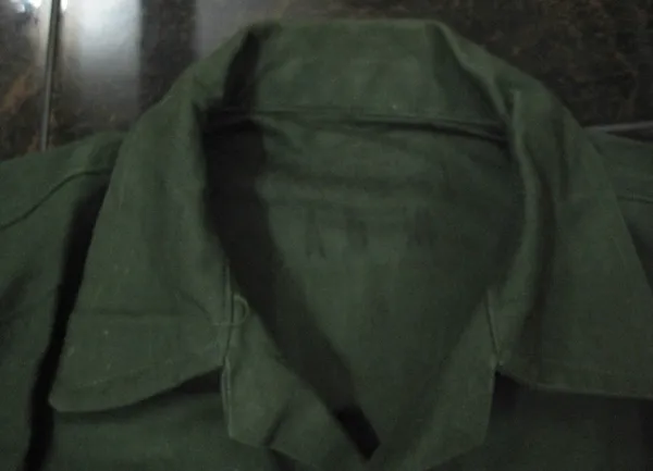 ARVN GREEN OD 107 PANT & SHIRT "Pha" SILK WOVEN PATCH