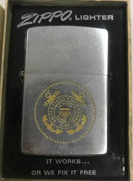 Vietnam War -United States Coast Guard 1790 Zippo Lighter