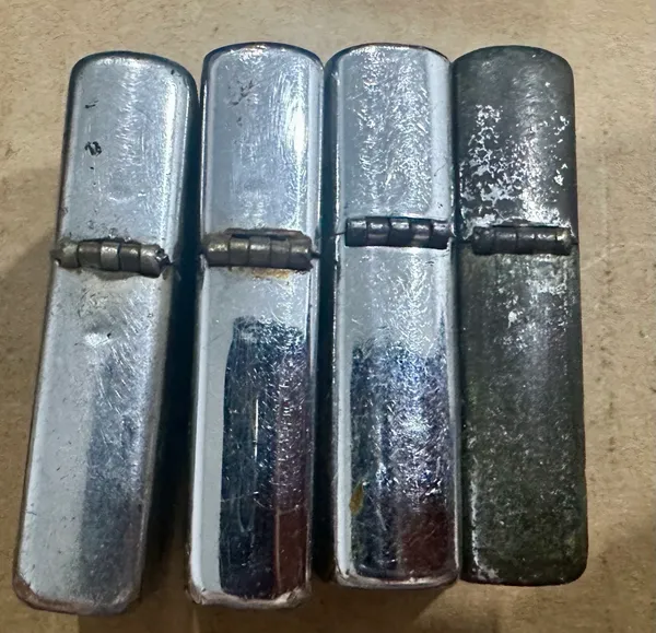 Vietnam War - US Military Damn Charlie 1st Infantry Bridgade - Special Force -MACV Sog - Assistant Advisory Command Zippo Lighter (4pcs)