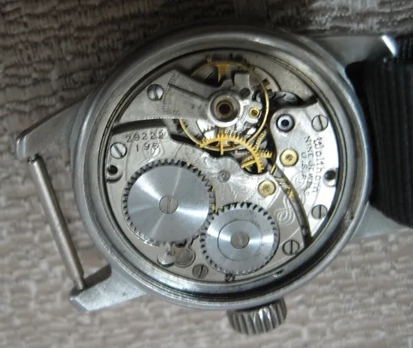 Original US Military Waltham Wristwatch ORIGINAL ALL WAR IN WATCH