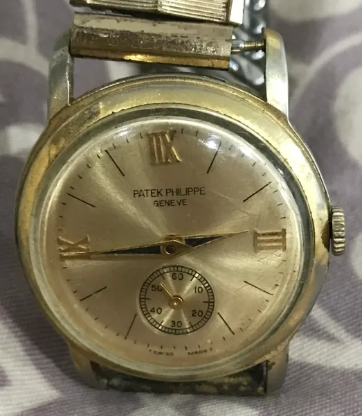 Vintage Patek Phillipe Geneve Gold Plate Watches
