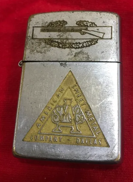 Vietnam War -Weapon American Dallas Company to Infantry Combat Riffle Pisitol Gun military Zippo Lighter
