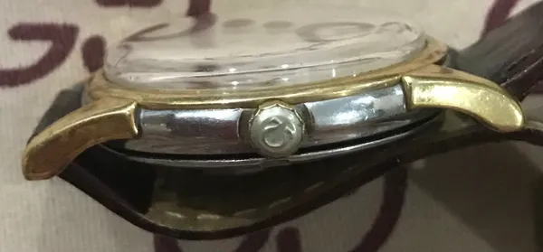 Original Vintage De luxe Omega Constellation * Automatic Chronometre Officially Certificated Watches " Two metal " Gold/Steel" Model :1950