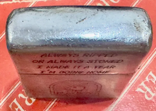 Vietnam War- US Military * PlayBoy “ Tommy Vietnam 69 Zippo Lighter
