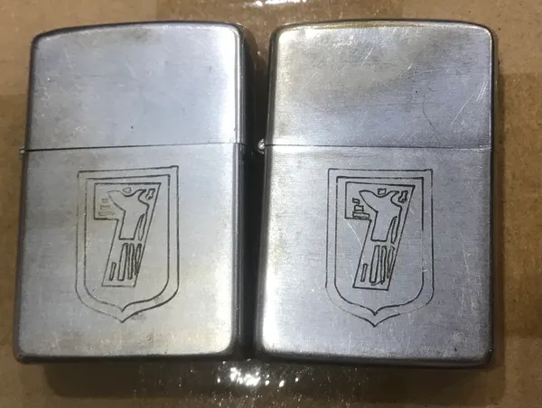 Vietnam War- SFC Kennet D. French 7th Inf Dcat " Mar in 1968-69 & 70-71 " Zippo Lighter