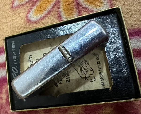 Vietnam War- Marines USS CANBERRA CAG-2 South Vietnam Navy Zippo Lighter