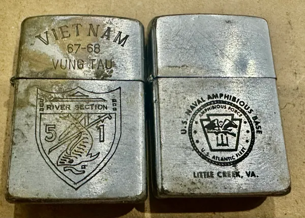 Vietnam War - US Military Fly United Airforce “ Matt “ Zippo Lighter
