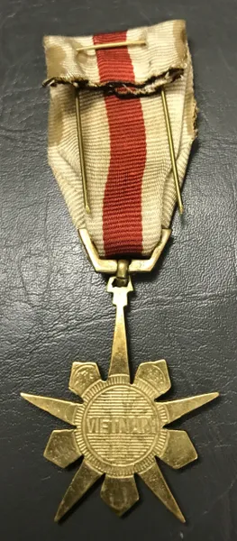 Rare Vietnam Loyalty Medal ARVN Loyalty Medal