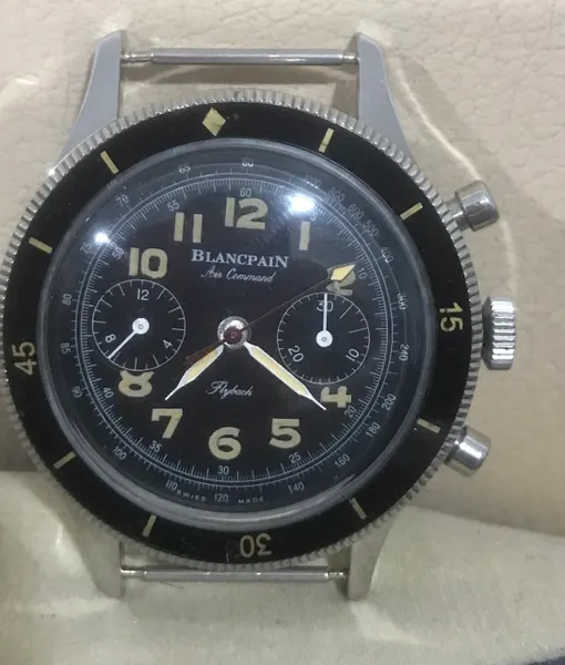 Reproduction Swiss Made US Military " BlancPain " AirCommand Flyback Wristwatches 