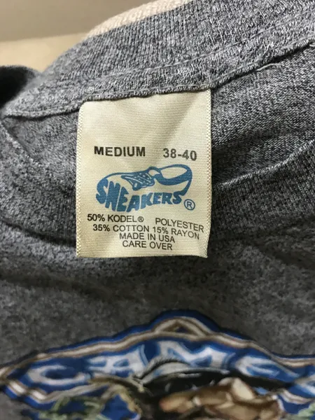 VINTAGE CAMEL SMOOTH CHARACTER ORIGINAL 80'S TRI-BLEND T-SHIRT SIZE - MEDIUM 38 - 40
