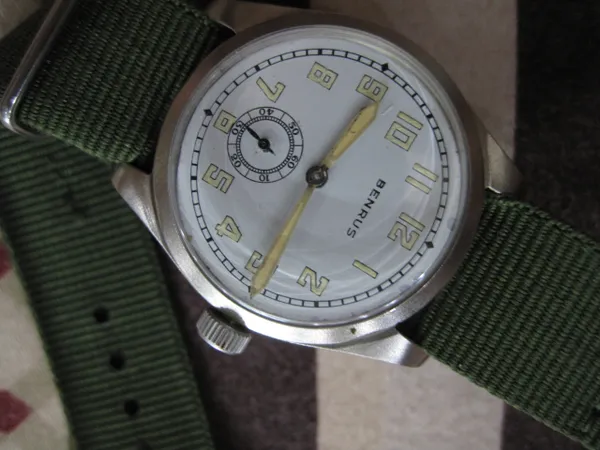 Original Benrus Swiss Made Movement Wristwatches