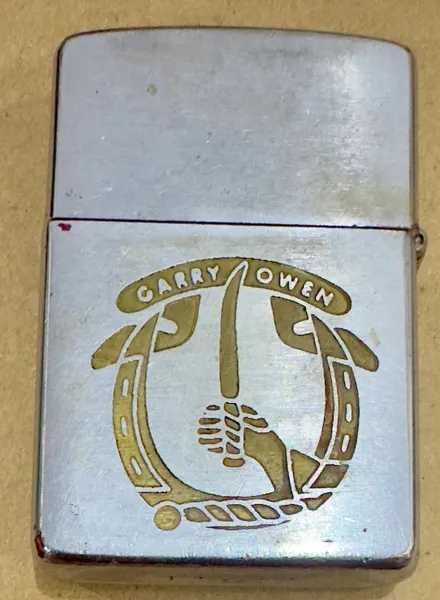 Vietnam War -* 1st Cavalry Infantry “ Garry Owen Zippo Lighter #1