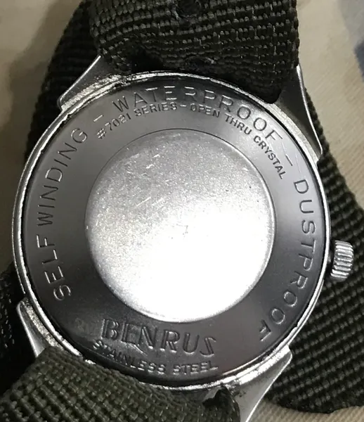 Vintage US Military Benrus 3 Stars Watches