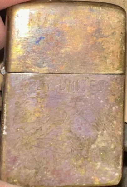 Vietnam War - US Military Fly United Airforce “ Matt “ Zippo Lighter