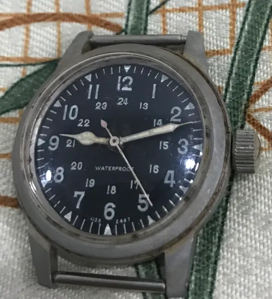 Original US Miltary Air Base " Bulova - USA " Watches Navig 1961