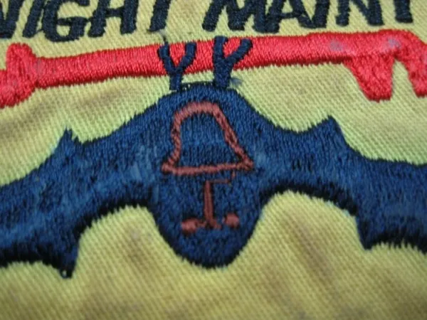Vintage US AIRFOCE PATCH 240TH AHC NIGHT MAINT